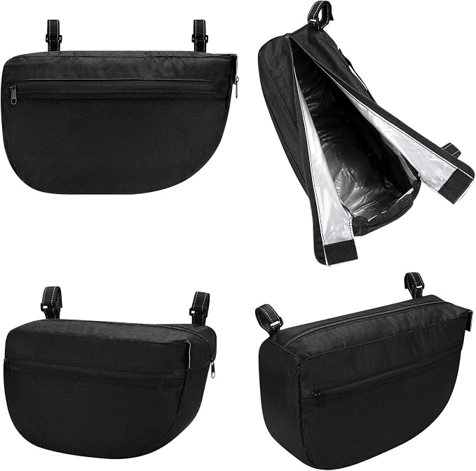 Accmor Insulated Side Sling Stroller Saddle Bag Organizer, Universal Stroller