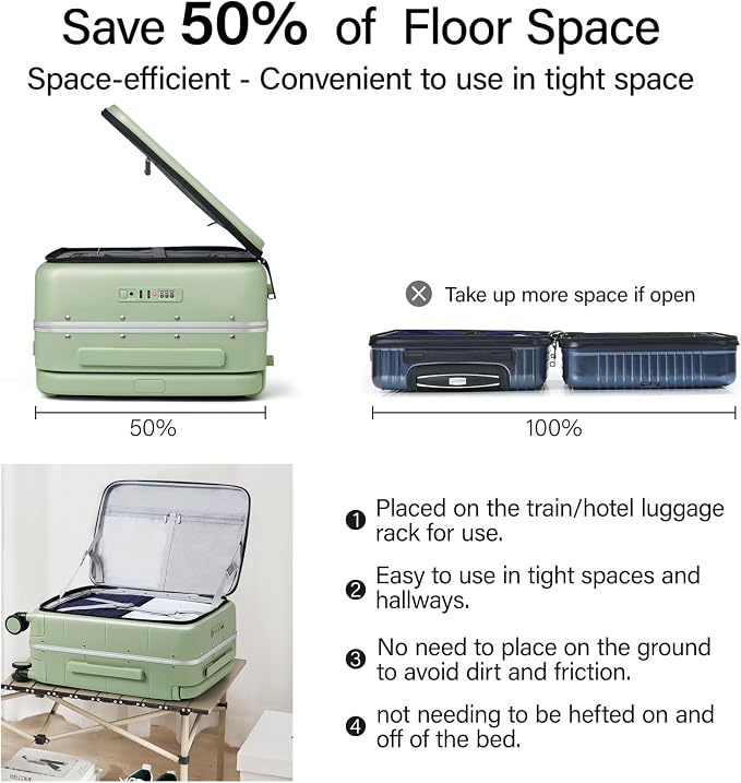 Hanke Top Opening 24 Inch Luggage