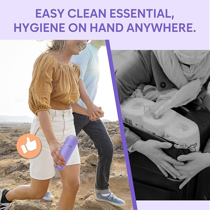 Easy@Home Portable Peri Bottle for Postpartum & Perineal Care: Handheld Bidet