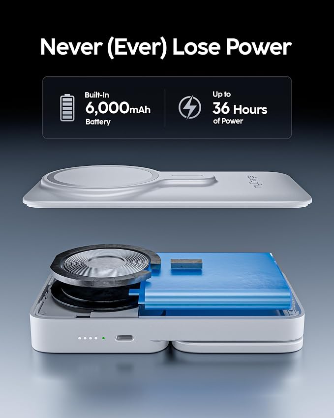 myCharge EcoHub 3 in 1 Apple Charging Station & Magsafe Battery Pack | Wireless