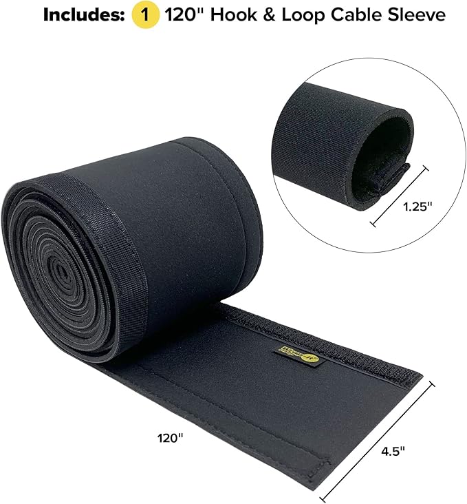 Hook and Loop Cable Sleeve by Wrap-It Storage