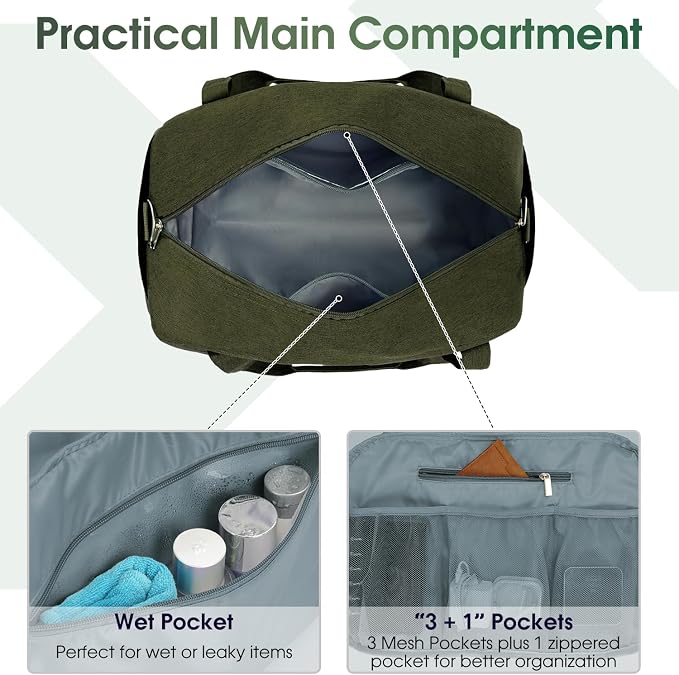 Narwey 18" Carry on Bag Underseat