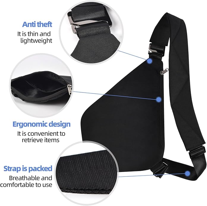 Anti Theft Crossbody Bag, Anti Theft Travel Bag