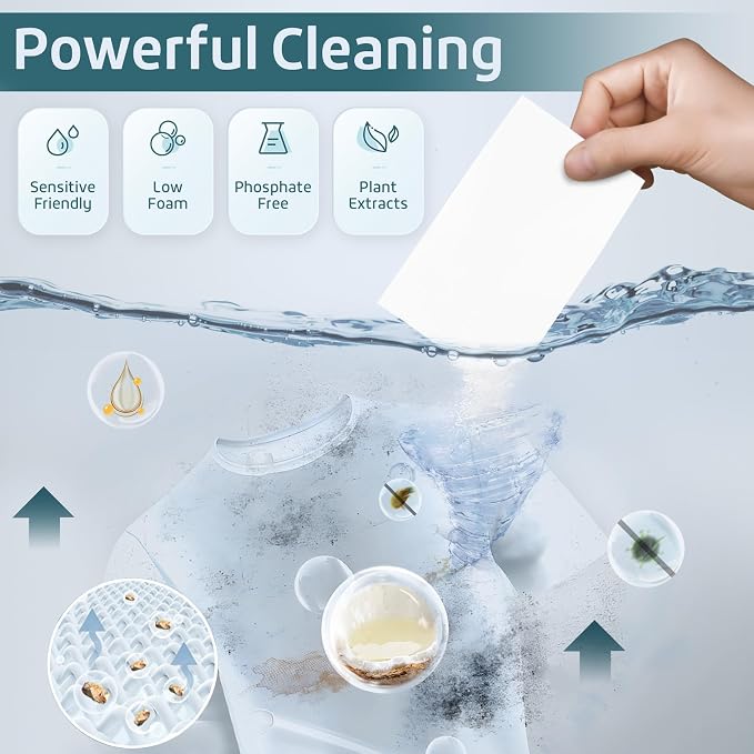 Poesie Laundry Detergent Sheet Fresh Linen Scent 320 Sheets Travel Laundry Kit