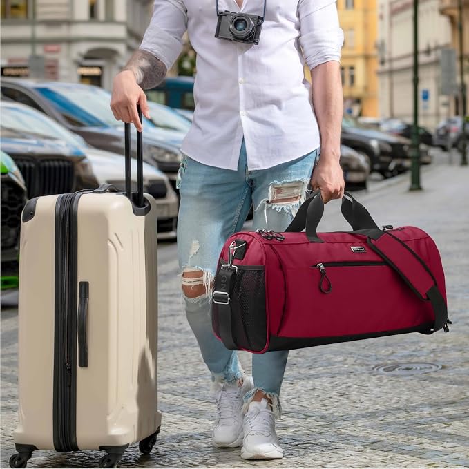 TOPDesign Gym Bag for Women & Men, Unisex Duffel Bag