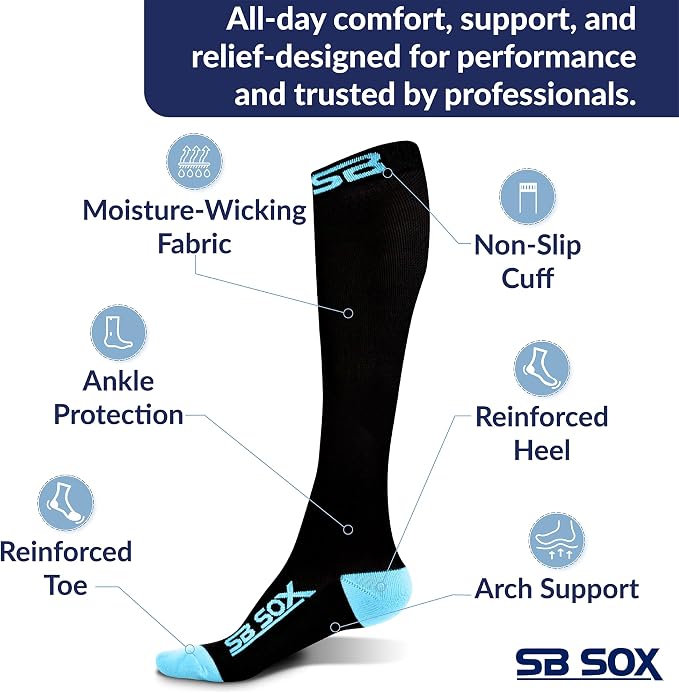 SB SOX Compression Socks for Men & Women