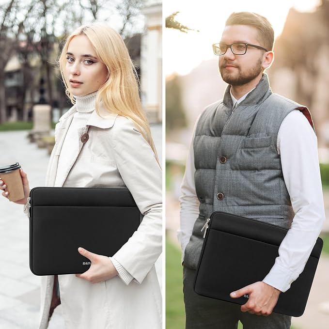 RAINYEAR Laptop Sleeve Case 15 16 Inch, Protective Portable Case
