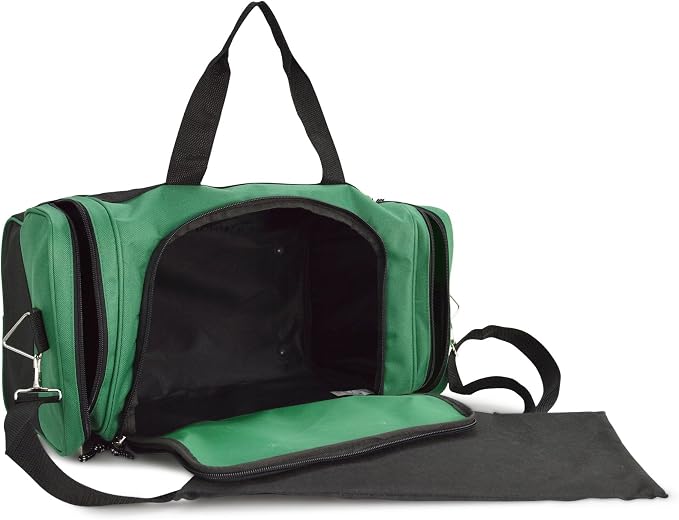 DALIX 21" Blank Sports Duffle Bag Gym Bag Travel Duffel Adjustable Strap in
