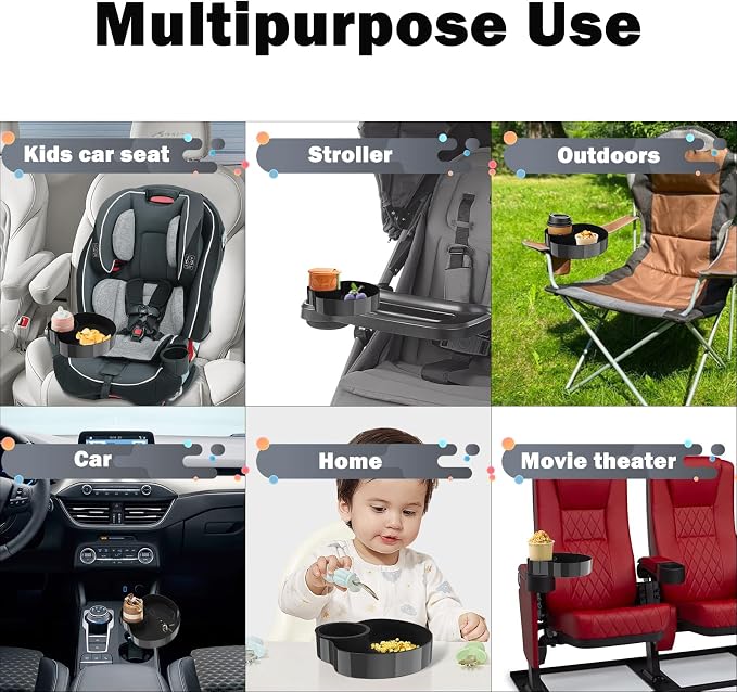 Kids Car Seat Tray, Travel Tray