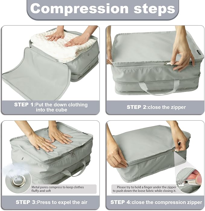 Extra Large Compression Packing Cubes