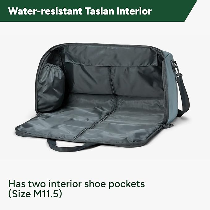Halfday Convertible 2-in-1 Garment Duffel Weekender Bag 40L | Wrinkle-Free