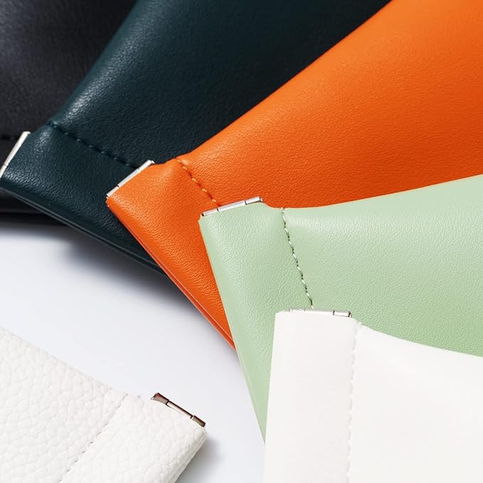 PU Leather Jewelry Travel Pouch Bag Leather Sunglasses Pouch Christmas