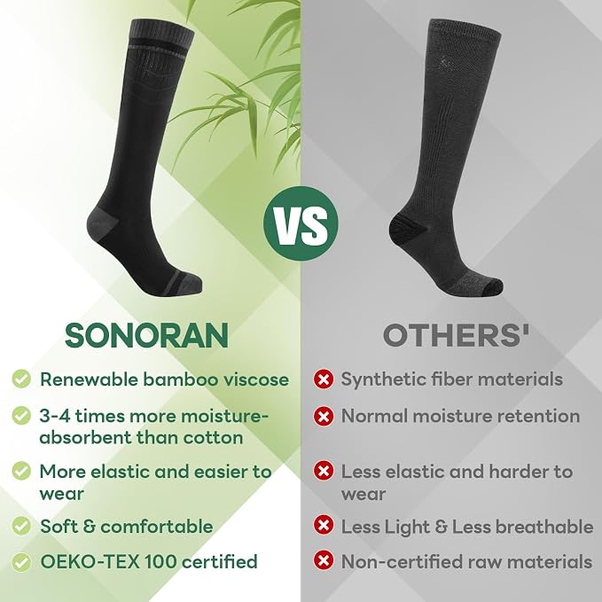 SONORAN Bamboo Viscose Compression Socks