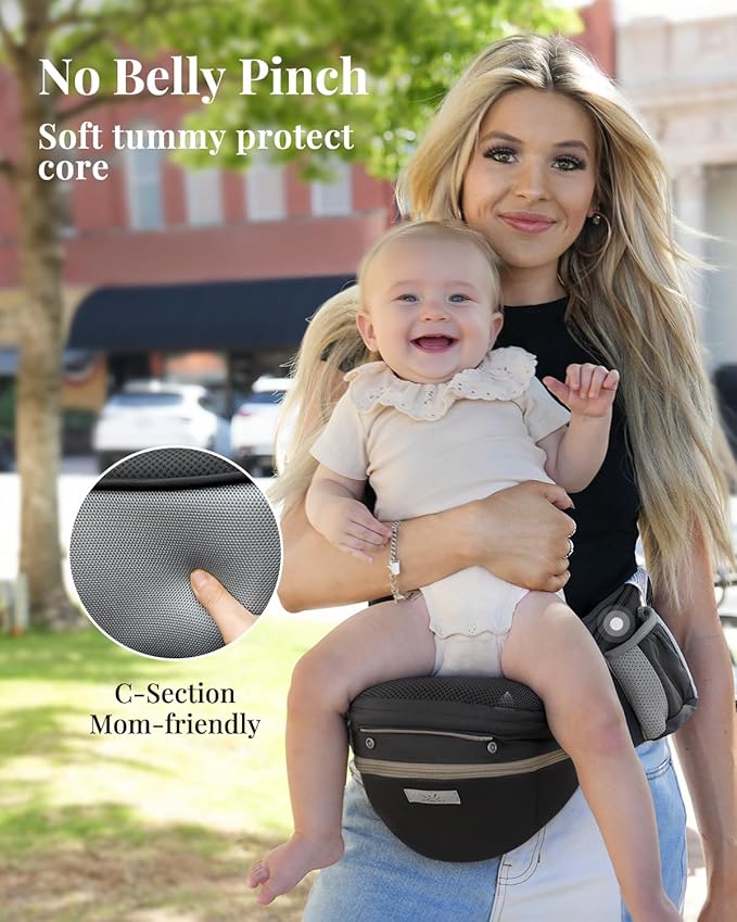 MOMTORY Carryall™ Pro Baby Carrier, Safety-Certified 6-in-1 Ultra Storage Baby