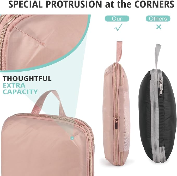 Expandable Compression Packing Cubes