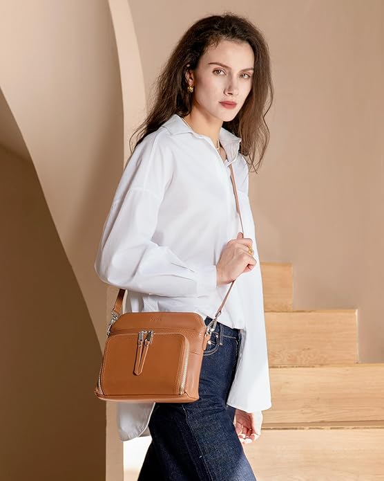 befen Genuine Leather Crossbody Purses