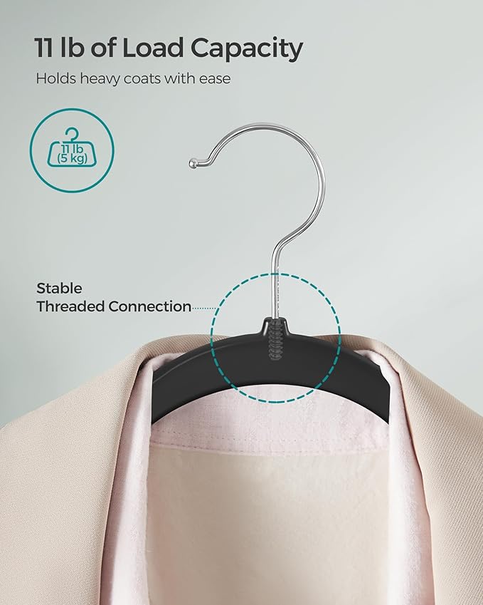 SONGMICS Clothes Hangers, Space-Saving