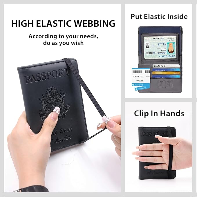 Melsbrinna Rfid Passport Holder
