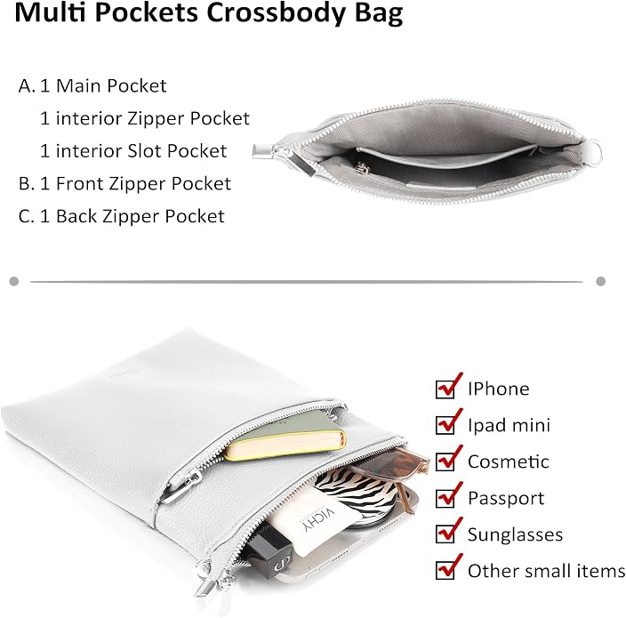 befen Genuine Leather Small Crossbody Purses