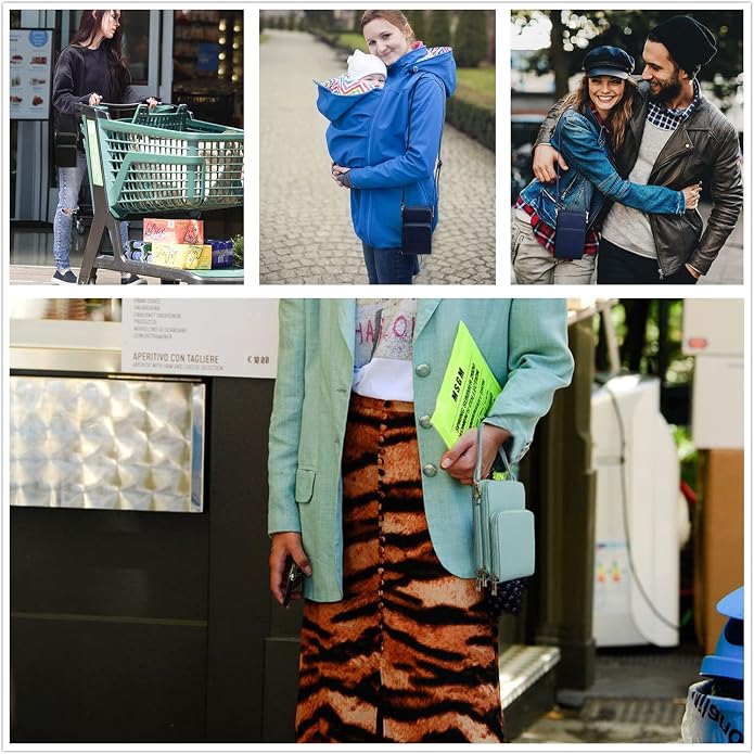 Crossbody Cellphone Purse Women Touch Screen Bag RFID Blocking Wallet Handbag