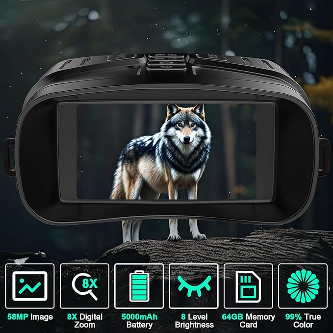 Night Vision Goggles, 4K Night Vision Binoculars