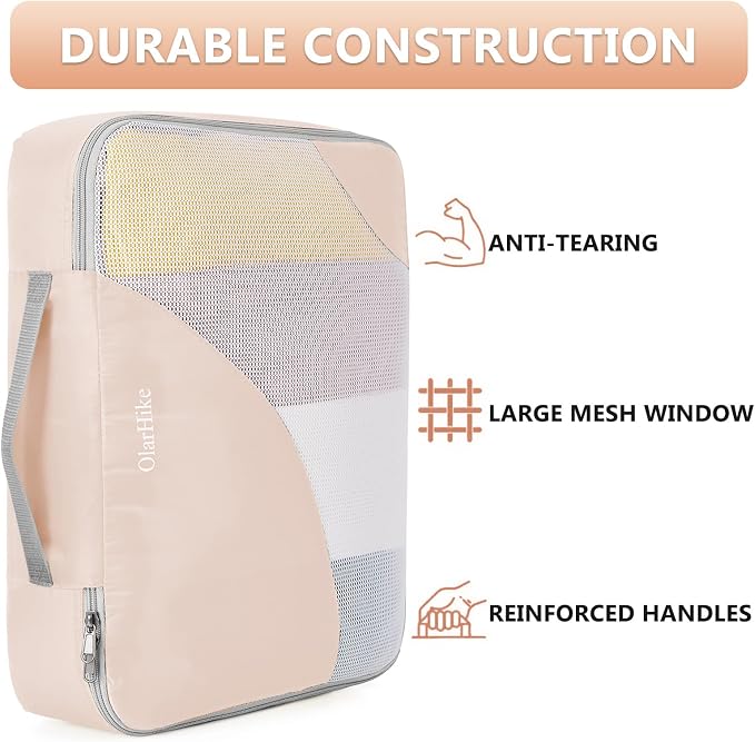 10 Set/8 Set Packing Cubes for Travel, Gifts for Women Mom, Anti-Tearing