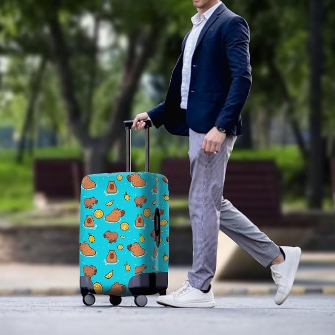 Capybara Suitcase Cover Elastic Luggage Covers