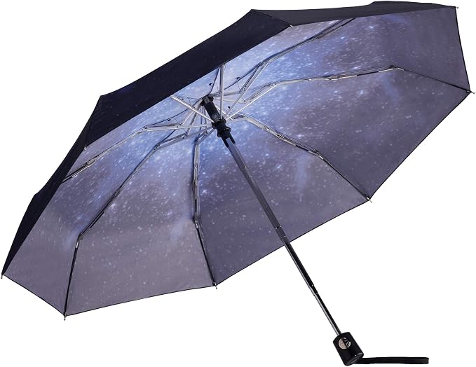 Goothdurs Automatic Mini Travel Windproof Umbrella Compact Auto Open/Close