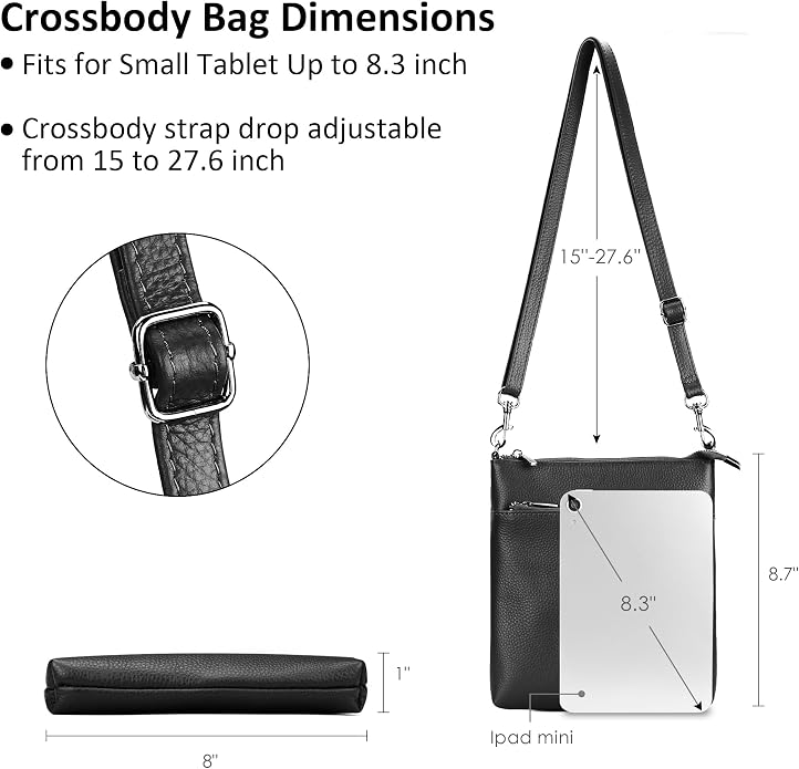 befen Genuine Leather Small Crossbody Purses