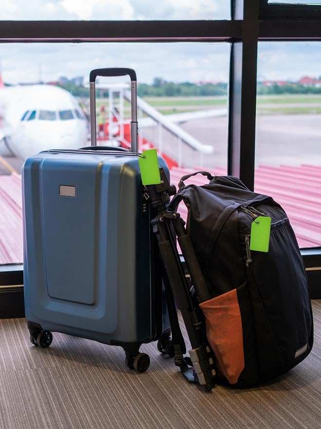 5 Pack Silicone Luggage Tag