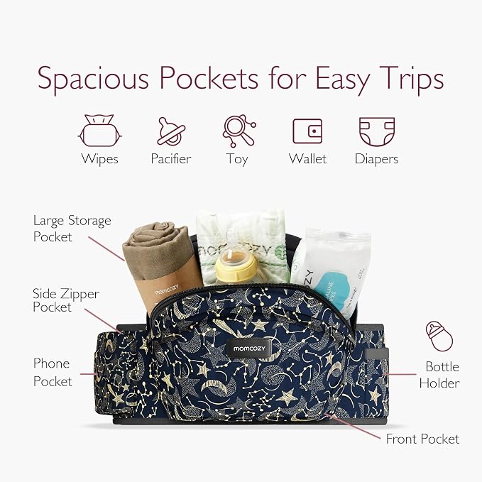 Momcozy Hip Seat Baby Carrier