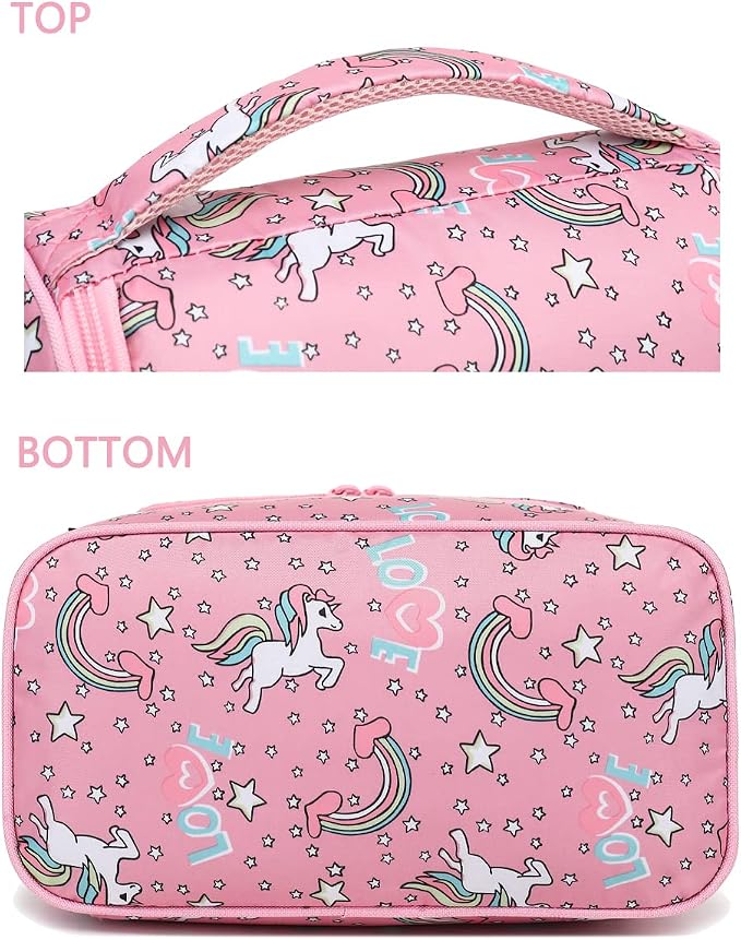 FlowFly Double Decker Cooler Insulated Lunch Bag Large Tote