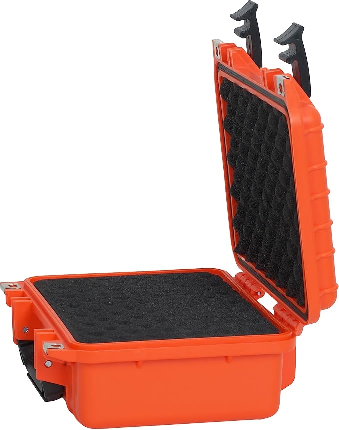 MEIJIA Portable All Weather IP67 Waterproof Protective Case, Hard Camera Case