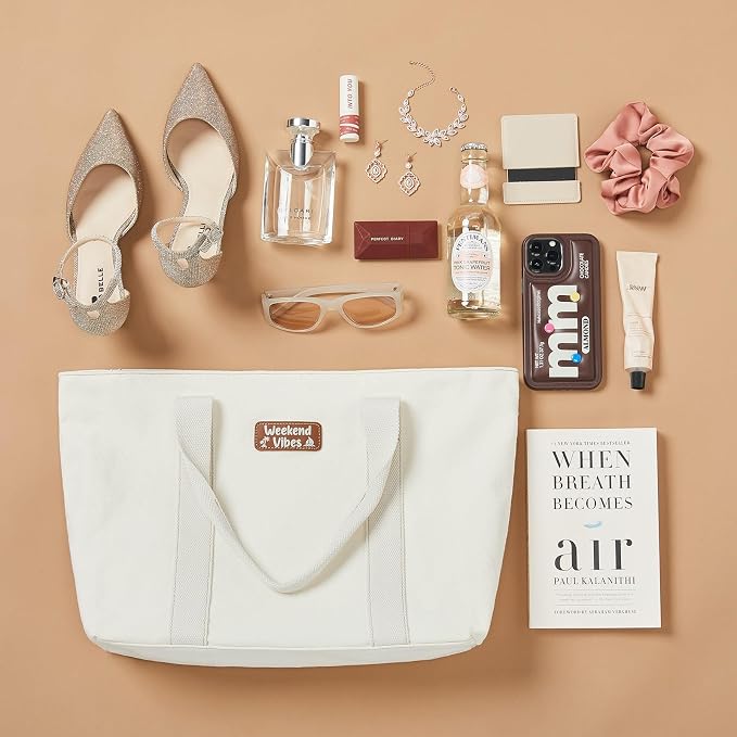 AW BRIDAL Monogram Canvas Tote Bag