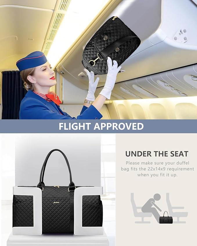 Weekender Travel Duffle Bag for Women