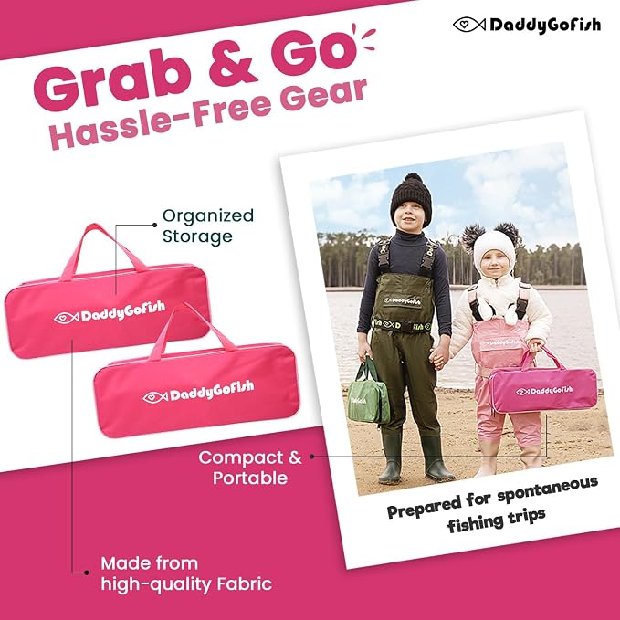 DaddyGoFish Kids Fishing Pole