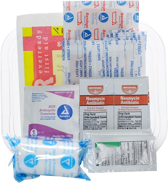 MFASCO Personal Cuts & Scrapes -First Aid Kit Disposable