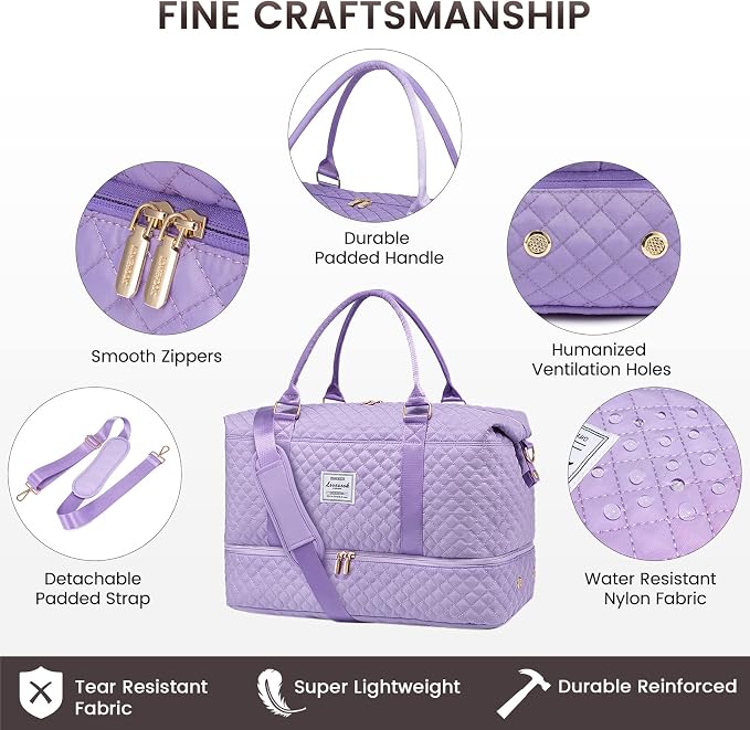 LOVEVOOK Travel Duffle Bag, Weekender Bags