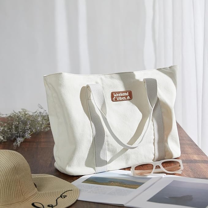 AW BRIDAL Monogram Canvas Tote Bag