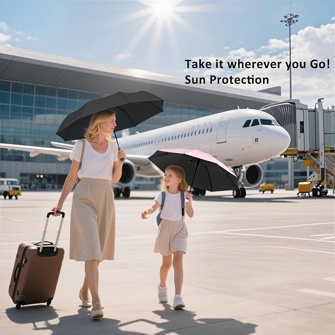 BAODINI Travel Mini Umbrella for Purse