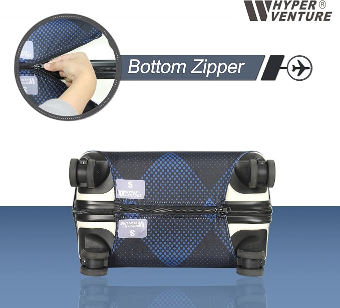 HYPER VENTURE Washable Luggage Cover