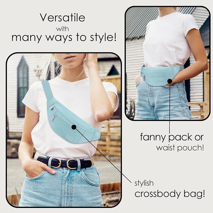 MAXTOP Large Crossbody Fanny Pack