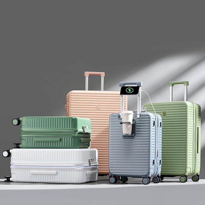 Hard Shell Suitcases Travel Expandable Luggage, 24 Inch Check in Luggage