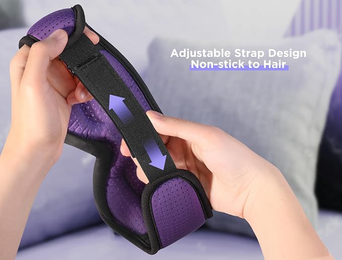 LC-dolida Sleep Mask with Bluetooth Headphones Bluetooth Sleep Mask Sleep