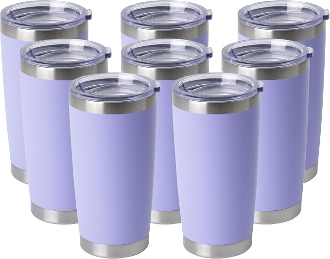 HASLE OUTFITTERS 20oz Stainless Steel Tumblers Bulk, Insulated Travel Cup