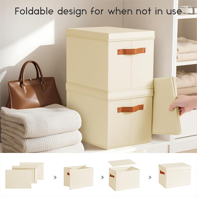 Storage Bins with Lids