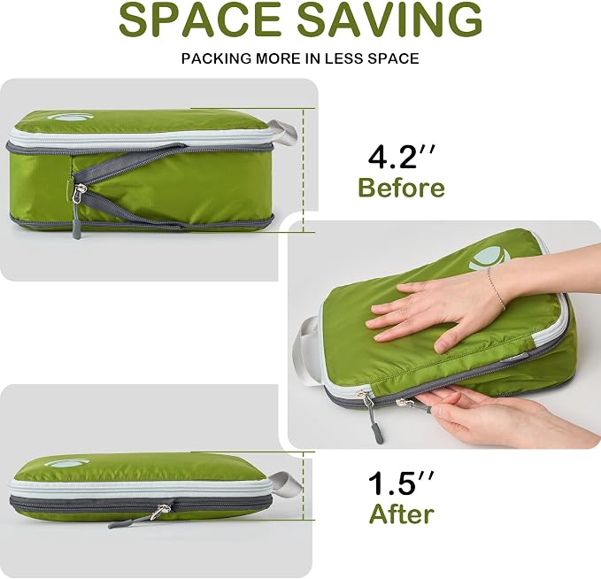 Cipway Compression Packing Cubes, Ultralight Luggage Organizer Bags, Travel