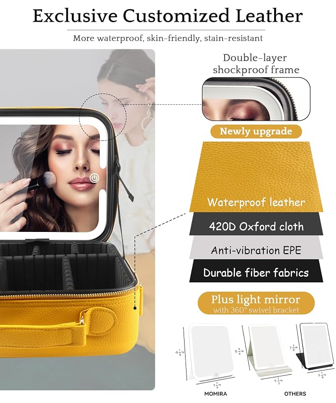 MOMIRA Travel Makeup Bag Cosmetic Bag