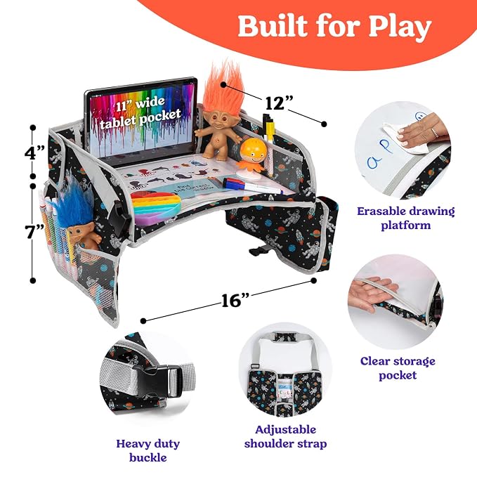 PILLANI Kids Travel Tray for Car