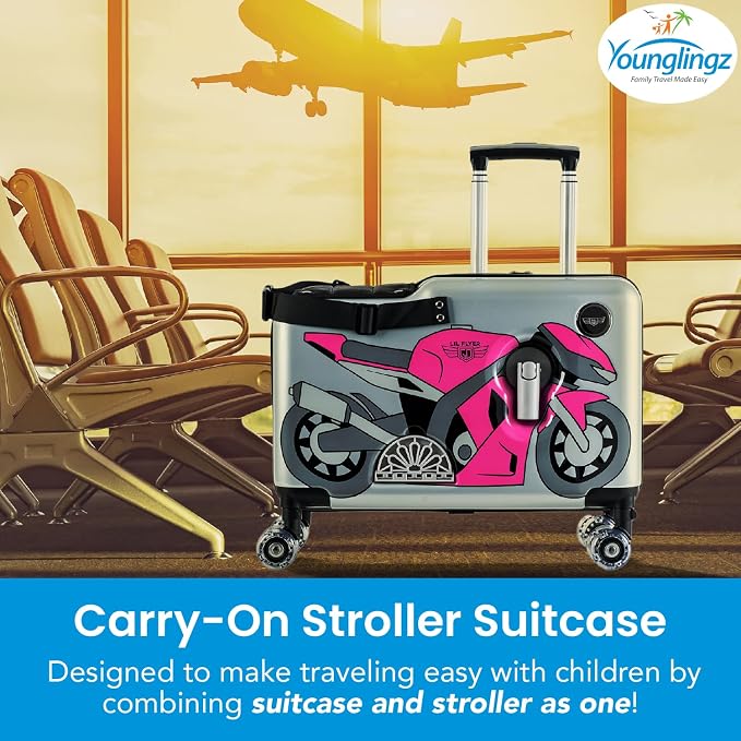 Younglingz LIL FLYER GO Version 2 Ride On Suitcase